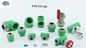 Senpu Custom PPR Pipes Fittings Vert Poly PPR Réducteur Socket 3 pouces