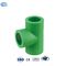 Vert PPR réduisant l'accouplement rapide de garnitures de tuyaux de la pièce en t DIN16962 PPR