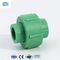 Accouplement en plastique des syndicats de tuyau de la CE PPR d'ISO9001 pour le système d'approvisionnement en eau