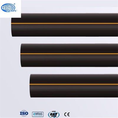 Résistance UV de tuyau de PE de gaz naturel de HDPE