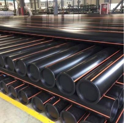 Tuyau de PE de gaz naturel de grand diamètre HDPE PE100 SDR11 anti UV